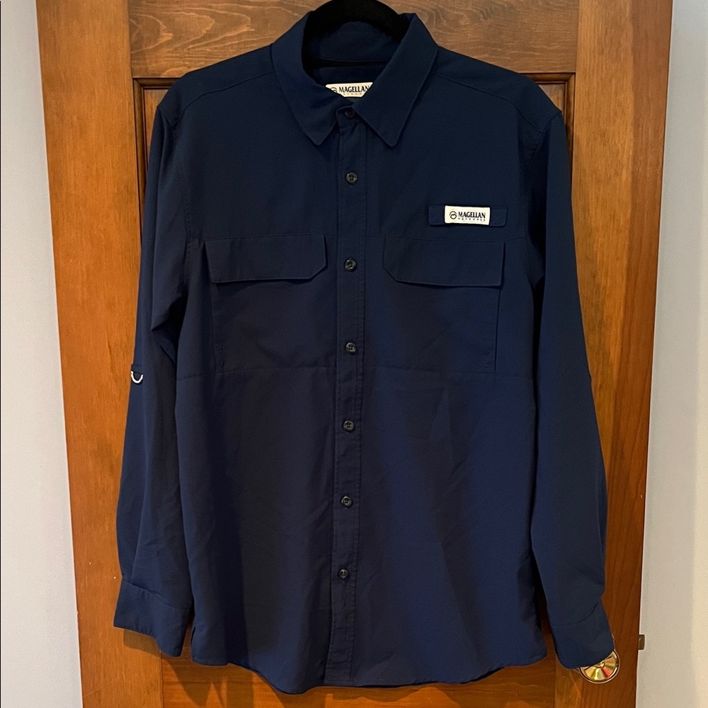 Magellan Outdoors Men's Barton Creek Long Sleeve Shirt